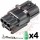 3 Way Sumitomo HX 040 Receptacle Connector Kit