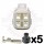 4 Way Plug Connector Kit for Subaru Oxygen Sensor