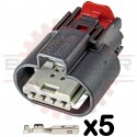 4 Way MX 150 Connector Kit for GM Ignition Coils, Index Keyway