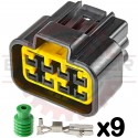 8 Way Furukawa RFW Connector Plug Kit for Suzuki DR650 CDI Box