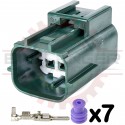 6 Way Receptacle Connector Kit for Nissan VQ throttle Body
