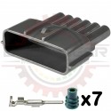 6 Way RS Series Receptacle Connector Kit