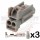 2 Way RK040 Type Connector Kit For Subaru Wheel Speed Sensors