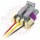GM Delphi / Packard - 3 Way Metripack 150 Plug Connector Pigtail for MAP & Crank, Gray