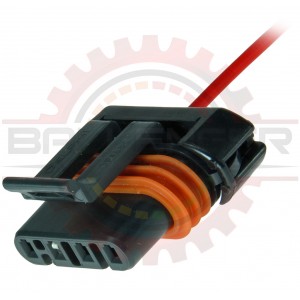 GM Delphi / Packard - 4 way Metri-Pack 150 Connector Plug Pigtail for GM Alternator, Jaguar Ignition, Polaris Fuel Pump
