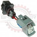 EV1 Harness to EV6/EV14 Injector connector adapter - 2 inch