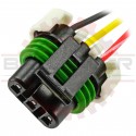 GM Delphi / Packard -  3 way metripack 150 male connector Pigtail  MAF / CAM mate green seal