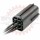 4 - Way Econoseal J Series Receptacle Pigtail, Black