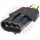 GM Delphi / Packard - GM TPS 3 way weatherpack receptacle pigtail, black