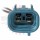 2 Way Receptacle Connector Pigtail MT Sealed Series for Sensor Application, Blue Keyway 1