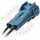 2 Way Receptacle Connector Pigtail MT Sealed Series for Sensor Application, Blue Keyway 1