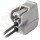 2-way Toyota Style Injector Connector & Ignition Coil Connector Pigtail, Gray - 90980-11875