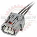 3 Way Sumitomo HV 040 Plug Connector Pigtail, Gray