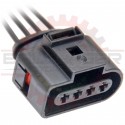 4 Way Plug Connector Pigtail for Bosch Coils & Sensors, 2.8mm