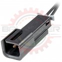 GM Delphi / Packard - Black Receptacle 2 Way Unsealed Metri-Pack 150 ( Metripack ) Connector Pigtail