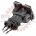 3 Way JPT Sensor Plug Connector Pigtail, black