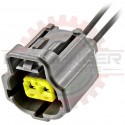 2 Way Sensor Plug Connector Pigtail, Gray