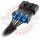 6 Way MAF Sensor Connector Extension, black