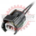 2 Way Connector Plug Pigtail for Nissan Fuel Injectors & Sensors (Nissan # E02FB-RS)