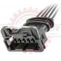 5 Way Bosch Ignitor Plug Connector Pigtail. Fits AEM 30-2840 Driver.