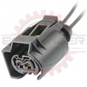 2 Way Bosch Temp Sensor for Ecodiesel & Mercedes Diesel Fuel Injector Connector Pigtail for Sprinter and other Applications