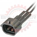 Denso Injector Side Connector Receptacle Pigtail