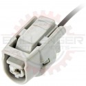 1 Way Coolant / Knock Sensor Connector Plug Pigtail (Toyota # 90980-11428)