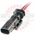 2 Way Receptacle Mercedes Benz Injector and LT1 Modern Corvette Solenoid Connector Pigtail