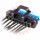 9 Way Hybrid Connector Plug Pigtail for F250/F350 Glow Plug and Diesel Injector Subharness