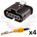5 Way Connector Plug Pigtail for LSA, LT4, & other Supercharger & Water Pumps