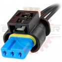 3 Way Connector Plug Pigtail With Keyway for Dodge, Chrysler, Ford Coyote, Focus, Barra Ignition Coil