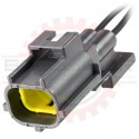 2 Way Sensor Receptacle Connector Pigtail, Gray