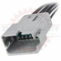 Deutsch DT/AT 12 Way Connector Receptacle Pigtail