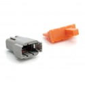 Deutsch DTM/ATM 8 Way Connector Receptacle Pigtail