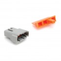 Deutsch DTM/ATM 12 Way Connector Receptacle Pigtail