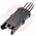 4 Way Connector Receptacle Pigtail for BMW Sensors