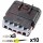 10 Way Delphi GT 280 Connector Receptacle Pigtail