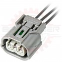 3 Way Sumitomo HX 040 Low Keyway Grey Plug Connector Pigtail