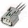 3 Way Sumitomo HX 040 Low Keyway Grey Plug Connector Pigtail