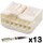 12 Way Toyota MR2 EA1 Rear Trunk Junction Connector Pigtail
