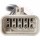 10 Way Metripack 150 Receptacle Connector Pigtail, gray