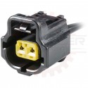 2 way SSC Sensor Connector Pigtail, Key C, Black