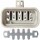 10 Way Metripack 150 Receptacle Connector Assembly, gray