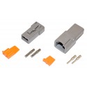 2 Way Deutsch DTP Connector Pair Kit