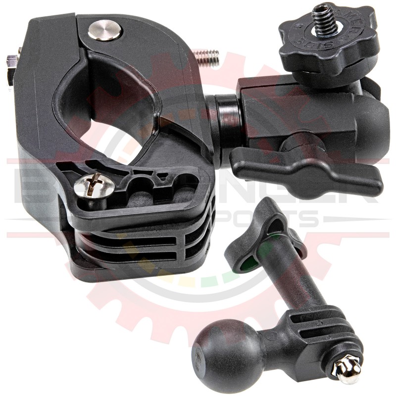 Roll Bar Clamp to Threaded Post / GoPro Mount Adapter