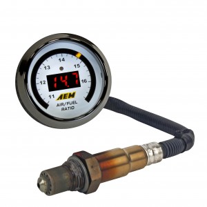 AEM Digital Wideband UEGO AFR Gauge Kit - Wideband O2 - w/ Sensor - PN 30-4110