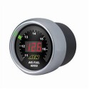 AEM UEGO Gauge Display Silver Bezel / Black Face - PN 30-4213