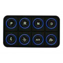 AEM EV 8-Button CAN Keypad (PN 30-8400)