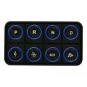 AEM EV 8-Button CAN Keypad (PN 30-8400)