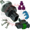 1-3 psi Honeywell Hobbs Switch with Metripack Connector, factory set at 2psi, plus 2 way metripack 280 sealed connector Kit